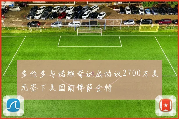 多伦多与诺维奇达成协议2700万美元签下美国前锋萨金特